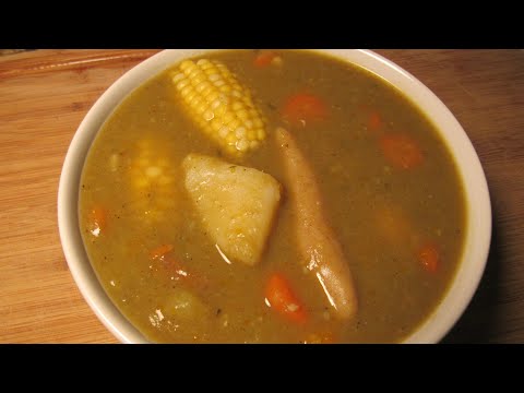 Видео: Ямайский суп из колотого гороха без мяса