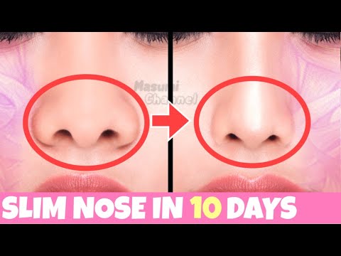 Видео: 7 Мин Упражнения для Узкого Носа! 🔥