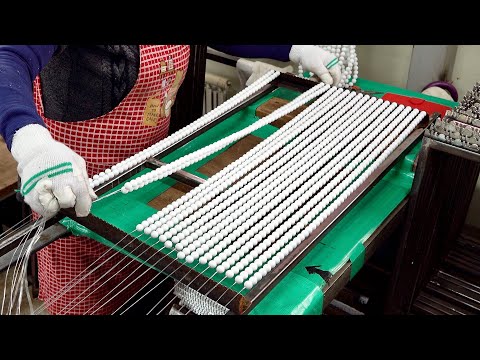 Видео: Как крупнейшая корейская фабрика изящных жемчужин делает фальшивые жемчужины