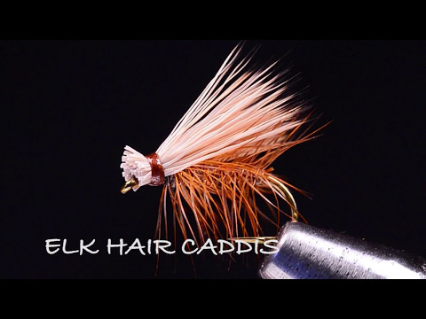Видео: Elk Hair Caddis от Чарли Крейвена
