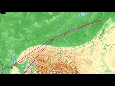 Видео: 11. Норильск - Хатанга. UOOO - UOHH. MSFS2020 (VR)