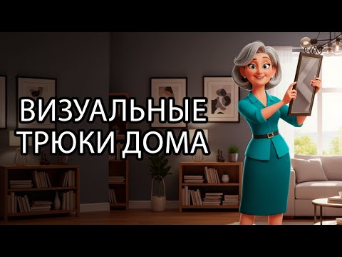 Видео: 10 визуальных приёмов, чтобы ваш дом всегда выглядел безупречно