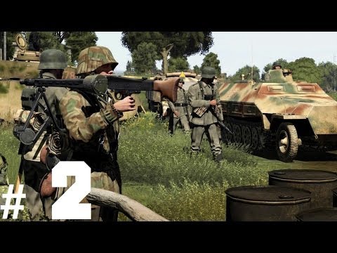 Видео: Играем в: Iron Front Liberation 1944 - Немецкая кампания #2