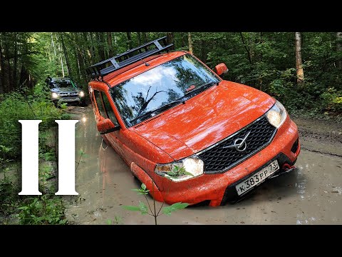 Видео: УТОПИЛИ Патриот! А сможет ли ДАСТЕР? БИТВА: Uaz Patriot против Renault Duster часть 2