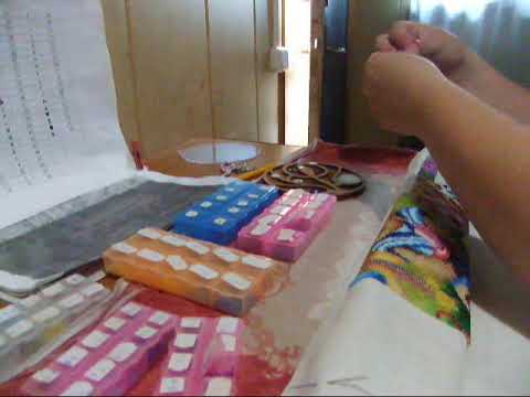 Видео: Вышивка.Золотые ручки ,мой способ вышивки.