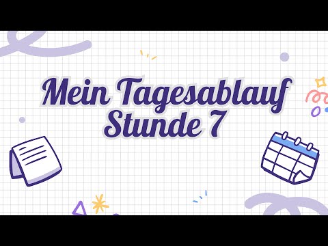 Видео: Tagesablauf (Stunde 7) - 8 клас НУШ Сотникова, Гоголєва