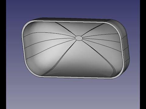 Видео: FreeCad Корпус бокового зеркала