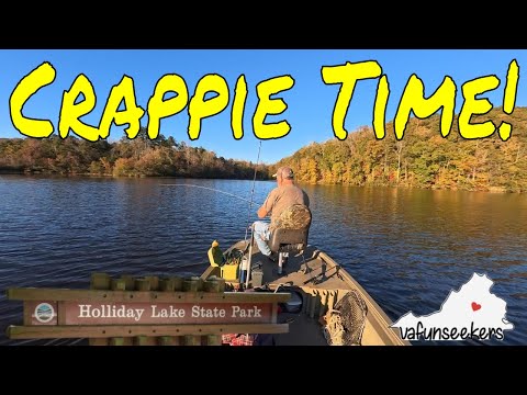 Видео: Веселый вечер ловли краппи на озере Холлидей!