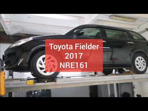 Видео: Toyota Fielder NRE161 (2015-2017, 1-й рестайлинг). Схема №3. Обновленная защита (тройной кронштейн)