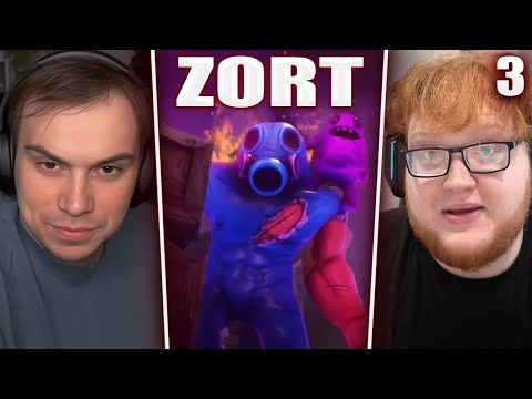 Видео: ГЛЕБ ИГРАЕТ в ZORT #3 (Ростик, Хелин, Витя) | Sasavot
