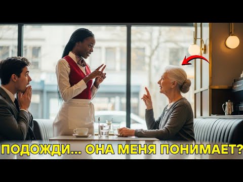 Видео: Глухую мать миллиардера все игнорировали — пока официантка не заговорила с ней на языке жестов и не