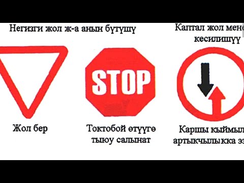 Видео: 🔥Жол эрежесин үйрөнөбүз ❗