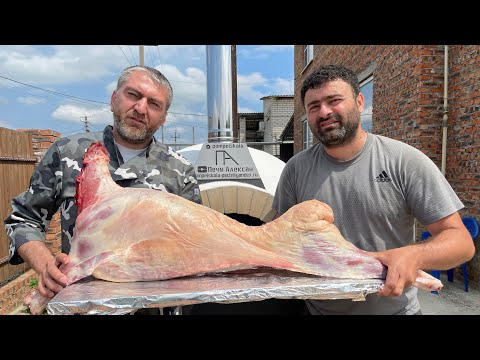 Видео: Баран в Печи | Шашлык из Сердец и Грибов | Мясо с Овощами в Казане на Кастре