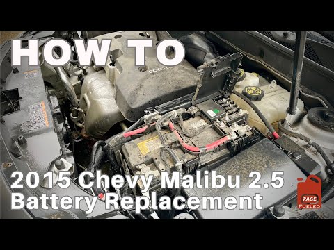 Видео: Инструкция по замене аккумулятора на Chevrolet Malibu 2015 года