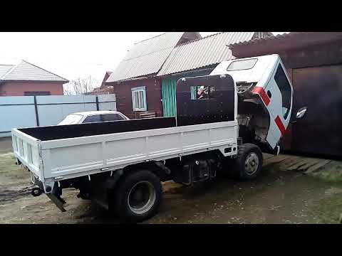 Видео: Самовал isuzu elf 4.3 самодельный