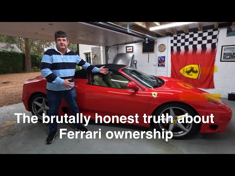 Видео: Правда о владении Ferrari — хорошая, плохая и ужасная #ferrari #ferrari360