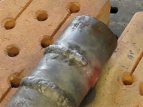 Видео: Сварка пропаном 57 трубы