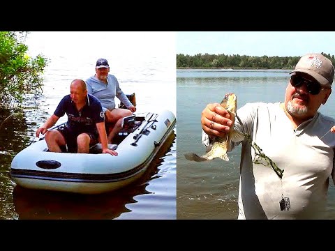 Видео: Лодка PARSUN 340 AIR NEV + Toxatsu 9,8 Поженили лодку с мотором, наловили рыбы и отлично отдохнули.