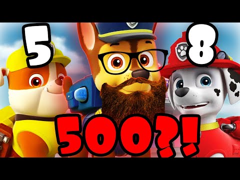 Видео: СКОЛЬКО ЛЕТ ЩЕНЯЧЕМУ ПАТРУЛЮ! ВОЗРАСТ щенячий патруль!