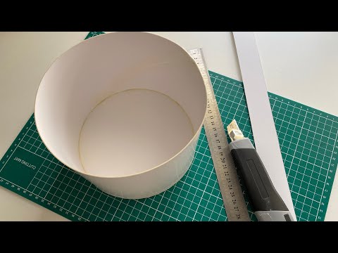 Видео: Как сделать идеальный цилиндр для коробки ? 🧐.