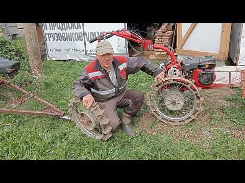 Видео: Мотоблок Салют 100. доработки.