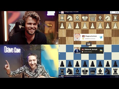 Видео: ЧЕМП против ФАРТОВОГО!!! Магнус Карлсен - Александр Бортник