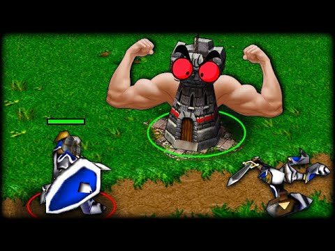 Видео: Безумная башня в Warcraft 3!