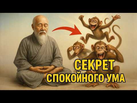Видео: 🐒 Притча о Дзен-Мастере и Обезьянах: Почему Борьба с Мыслями Не Работает | Секрет Спокойного Ума