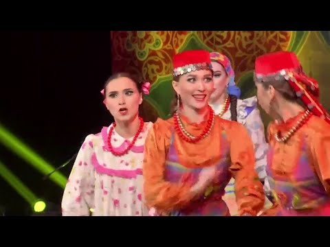 Видео: Девичник — татарская народная музыка. Солисты Марат Ханов, Алсу Магсумзянова. ГАПиТ РТ, 2018 год