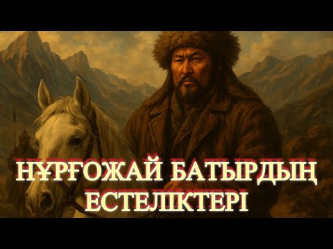 Видео: НҰРҚОЖАЙ БАТЫРДЫҢ ЕСТЕЛІКТЕРІ.  1 БӨЛІМ