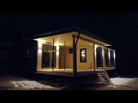 Видео: Во что превратился дачный дом из бытовки спустя год. Как мы собирали наш дом-конструктор 100 кв.м.