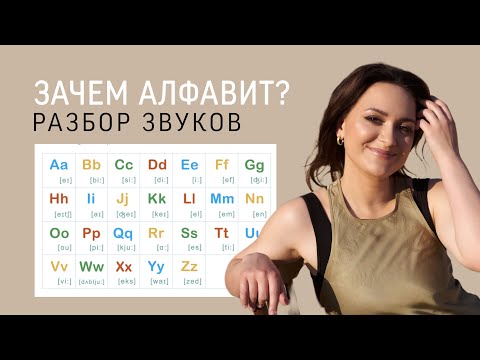 Видео: ЗВУКИ АНГЛИЙСКОГО АЛФАВИТА. КАК И ЗАЧЕМ 