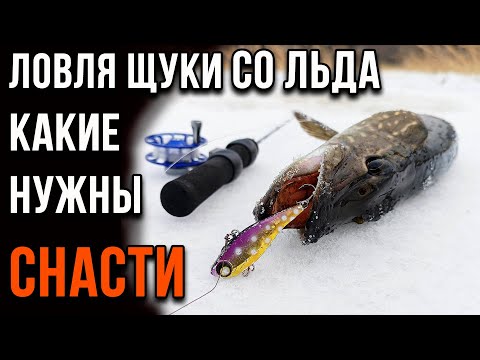 Видео: Ловля щуки со льда. Какие должны быть снасти.