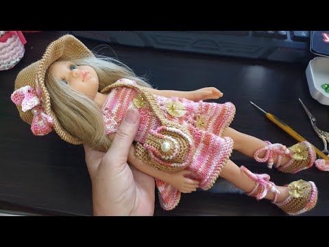 Видео: Вязальный блог* Комплект "Бантики" Мастеркласс бантика крючком*