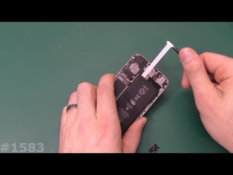 Видео: Хитрость при ремонте Iphone. Замена батареи iphone 5, 5s, 6
