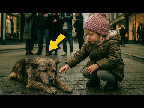 Видео: Все смеялись над дворовой собакой… Но поступок малышки заставил плакать миллионы!