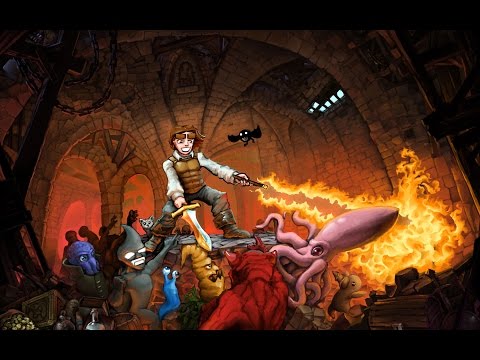 Видео: Dungeons of Dredmor (запись первого стрима месячной давности)