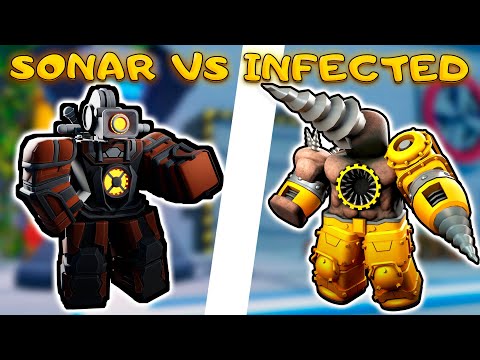 Видео: 🏆БИТВА ТИТАНОВ🏆 🔉 SONAR WOMAN ПРОТИВ 💉 INFECTED TITAN DRILL MAN В SKIBIDI TOWER DEFENSE