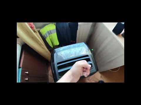 Видео: кондиционер whirlpool PACB212HP Третий сезон работы.
