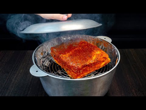 Видео: Я готовлю копченое мясо таким образом уже 7 лет и ни разу не подводил!
