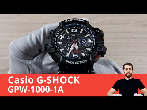 Видео: Авиаторы с GPS-приёмником / Обзор Casio G-SHOCK GPW-1000-1A