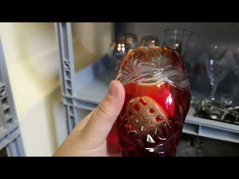 Видео: ОПЯТЬ Идём на БАРАХОЛКУ в ГЕРМАНИИ! МНОГо ХРУСТАЛЯ, ФАРФОРА и СТЕКЛА! ОЛя Ретро Германия