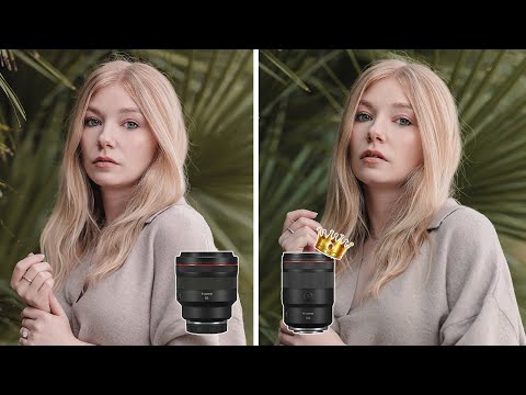 Видео: Canon RF 135mm 1.8 против RF 85mm 1.2 — новый король портретов?