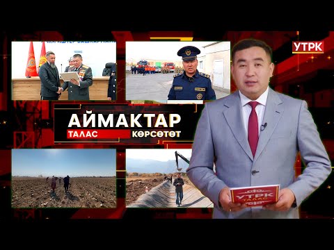 Видео: Талас көрсөтөт // Аймактар // 27.10.25