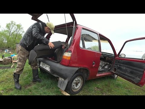 Видео: Разобрал Сиденья,  Химчистка на месте / купил колёса, Техническое работы. ОКА  8 ,ЧАСТЬ.