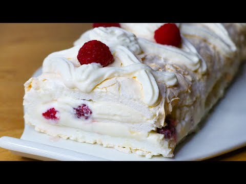 Видео: МЕРЕНГОВЫЙ РУЛЕТ | ВСЕ СЕКРЕТЫ ПРИГОТОВЛЕНИЯ | Получается всегда идеальным!