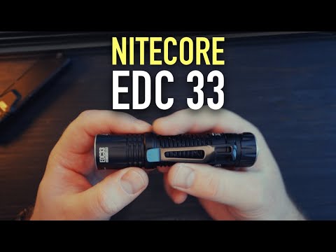 Видео: 9 СВЕТОДИОДОВ и 4000 Lm В КОМПАКТНОМ ФОНАРЕ - NITECORE EDC 33