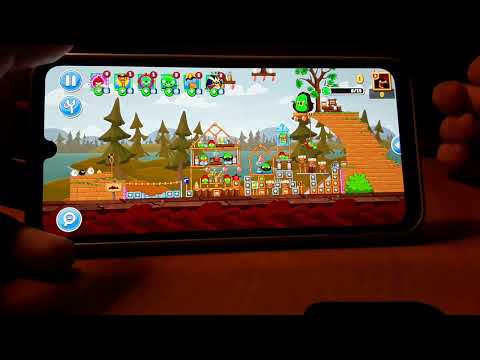 Видео: Играю в игру Angry birds friends. Пройденные уровни (турнир 1-10).