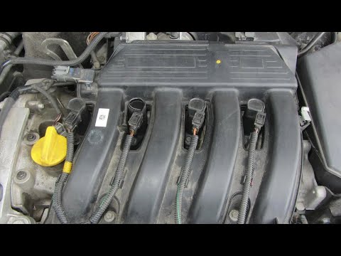 Видео: Duster (Terrano): Замена свечей зажигания 2.0л 16V F4R.