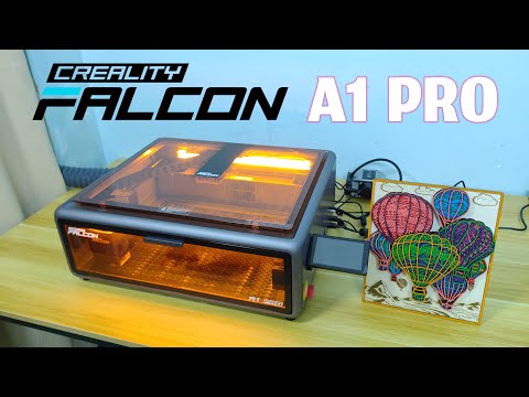 Видео: Самый умный лазерный гравер 2025 года? Обзор Creality Falcon A1 Pro